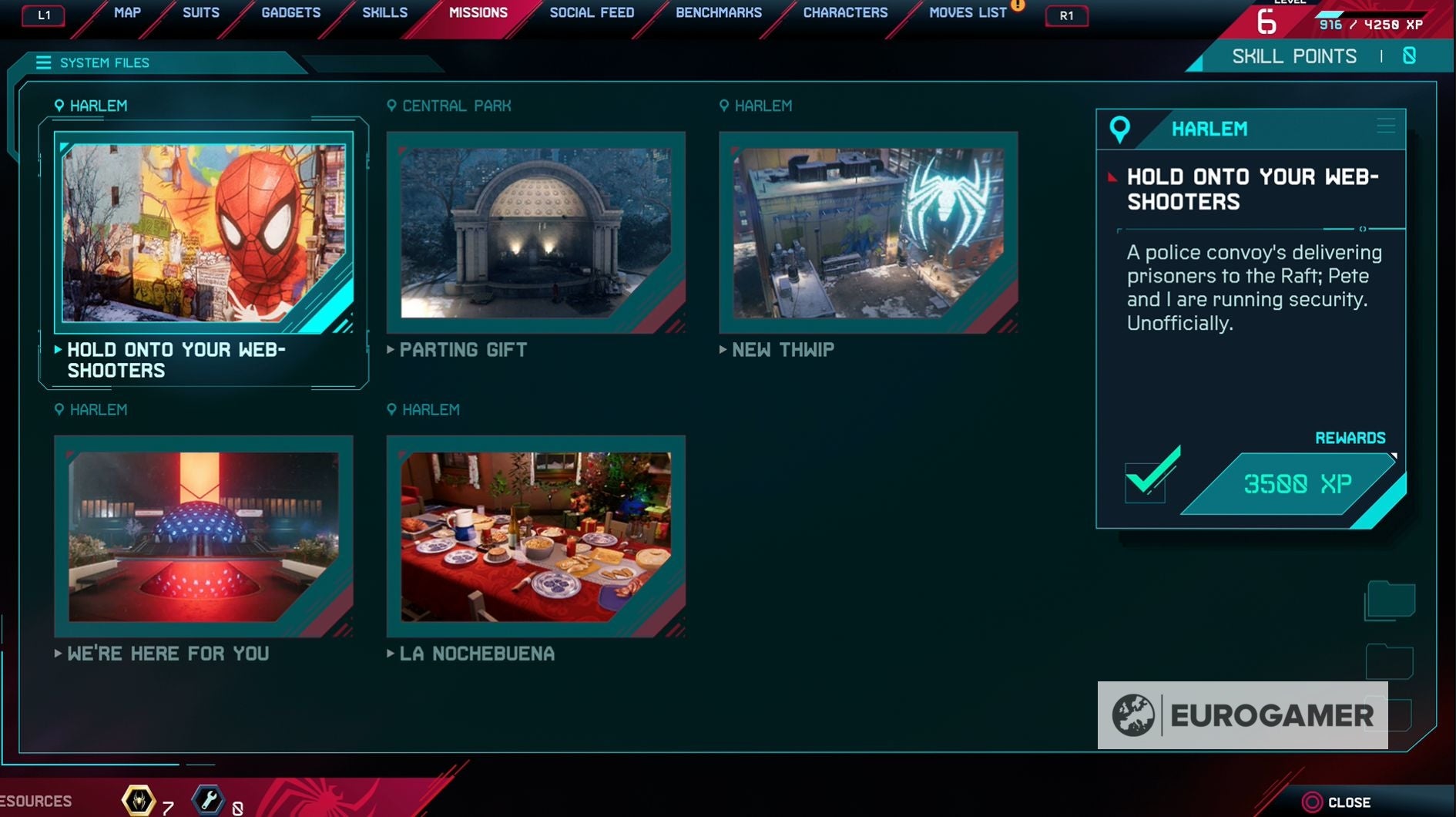 SpiderMan Miles Morales guide Main mission list, story unlocks, side